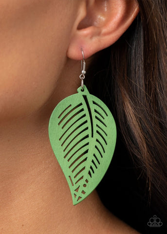 Tropical Foliage - Green - Paparazzi Accessories