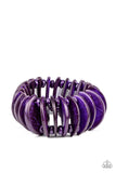 Tropical Tiki Bar - Purple - Paparazzi Accessories
