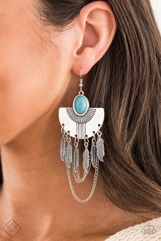 Sure Thing, Chief! - Blue - Paparazzi Accessories