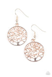 TREE Ring Circus - Rose Gold  - Paparazzi Accessories
