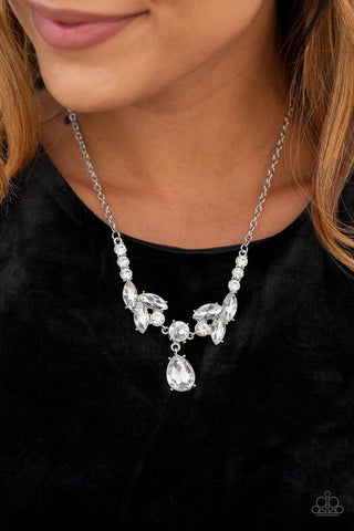 Unrivaled Sparkle - White - Paparazzi Accessories