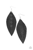 Wherever The Wind Takes Me - Black - Paparazzi Accessories