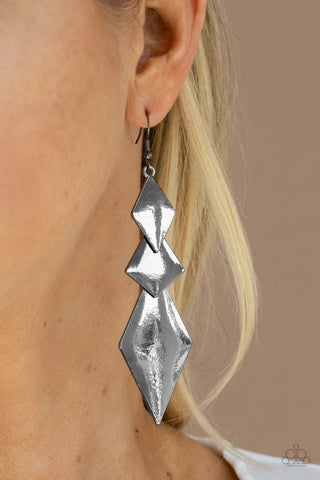Danger Ahead - Black - Paparazzi Accessories