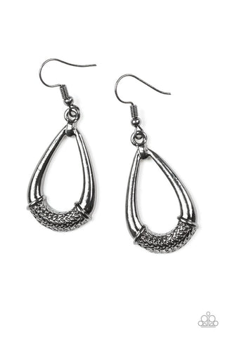 Trending Texture - Black - Paparazzi Accessories