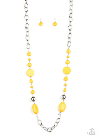 When I GLOW Up - Yellow - Paparazzi Accessories