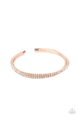 Iridescently Intertwined - Copper - Paparazzi Accessories