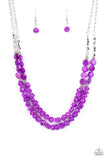 Staycation Satus - Purple - Paparazzi Accessories