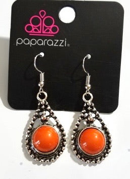 Not All HUE Wander - Orange - Paparazzi Accessories