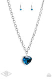 Flirtatiously Flashy - Blue - Paparazzi Accessories