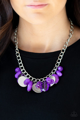 Treasure Shore - Purple - Paparazzi Accessories