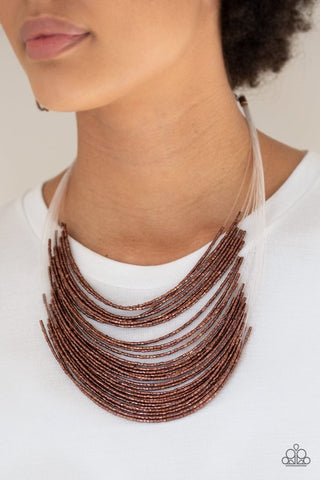Catwalk Queen - Copper Paparazzi Accessories