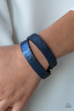 Under The SEQUINS - Blue / Silver - Paparazzi Accessories