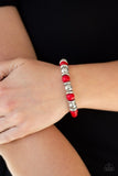 Across the Mesa - Red - Paparazzi Accessories