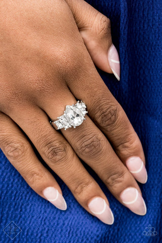 Happily Ever Eloquent - White - Paparazzi Accessories