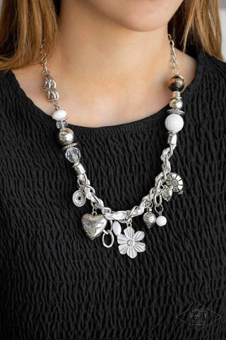 Charmed, I Am Sure - White - Paparazzi Accessories