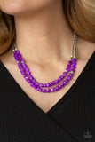 Staycation Satus - Purple - Paparazzi Accessories