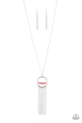 Terra Tassel - Red - Paparazzi Accessories