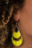 Samba Scene - Yellow - Paparazzi Accessories