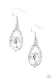 Gatsby Grandeur - White - Paparazzi Accessories