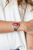 Sage Brush Beauty - Red - Paparazzi Accessories