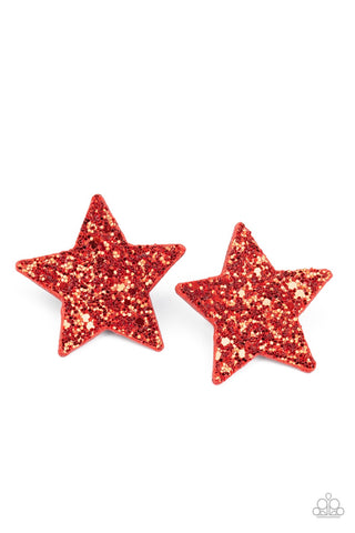 Star-Spangled Superstar - Red - Paparazzi Accessories
