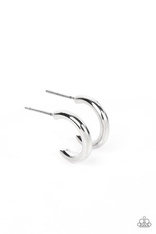 Small-Scale Shimmer - Silver - Paparazzi Accessories