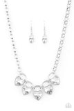 HEART on Your Heels - White - Paparazzi Accessories