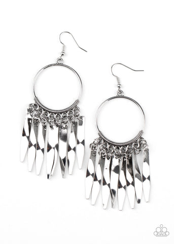 Let GRIT Be! - Silver - Paparazzi Accessories