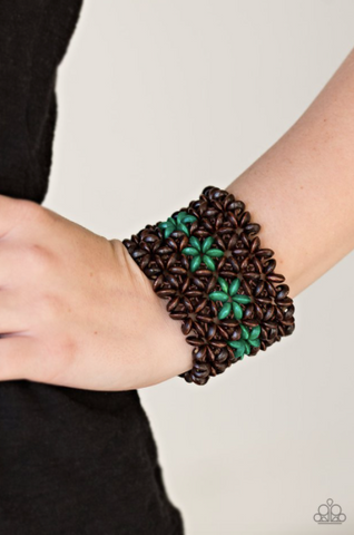 Bahama Babe - Green - Paparazzi Accessories