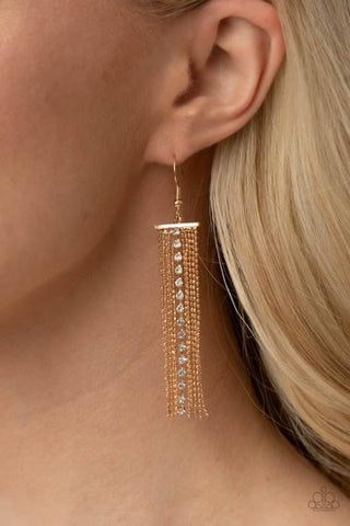 Another Day, Another DRAMA - Gold - Paparazzi Accessories