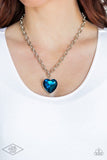 Flirtatiously Flashy - Blue - Paparazzi Accessories