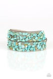 Crush to Conclusions - Blue - Paparazzi Accessories