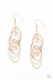 Tangle Tango - Gold - Paparazzi Accessories