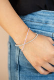 Chicly Crisscrossed - Pink - Paparazzi Accessories