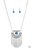 When in ROAM - Blue - Paparazzi Accessories
