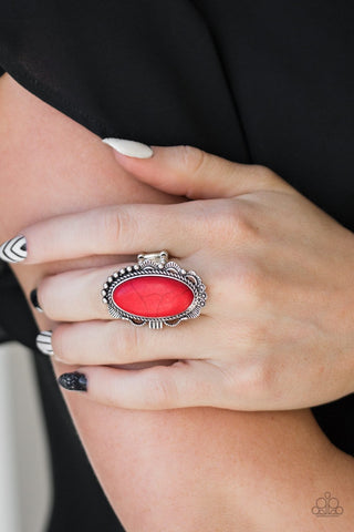 Open Range - Red - Paparazzi Accessories