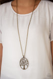 Well-Rooted - Brass - Paparazzi Accessories