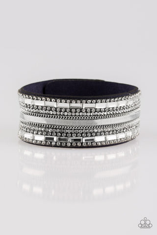 Teasingly Tomboy - Blue - Paparazzi Accessories