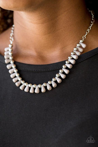 Extinct Species - Silver - Paparazzi Accessories