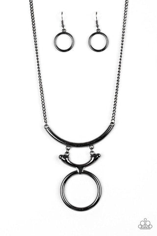 Walk Like An Egyptian - Black - Paparazzi Accessories