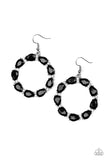 Ring Around the Rhinestones - Black - Paparazzi Accessories
