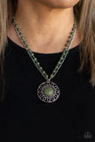 Sahara Suburb - Green - Paparazzi Accessories
