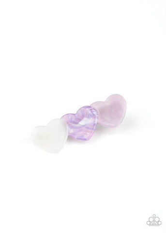 Doesnt HEART To Ask - Purple - Paparazzi Accessories