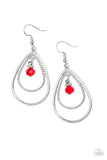 REIGN On My Parade - Red - Paparazzi Accessories