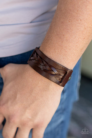 Practical Pioneer - Brown - Paparazzi Accessories