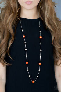 Eloquently Eloquent - Orange - Paparazzi Accessories