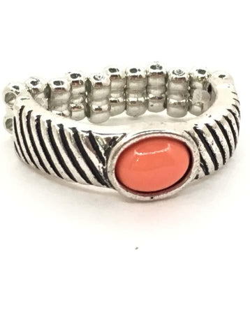 Zebra Zen - Orange - Paparazzi Accessories