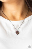 Pitter-Patter, Goes My Heart - Purple - Paparazzi Accessories