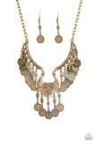 Treasure Temptress - Brass - Paparazzi Accessories