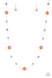 Eloquently Eloquent - Orange - Paparazzi Accessories